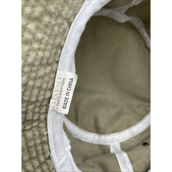 Penn State Nittany Lions Tan Khaki Bucket Hat Adult Cap Fishing Camp Cotton - Picture 10 of 10